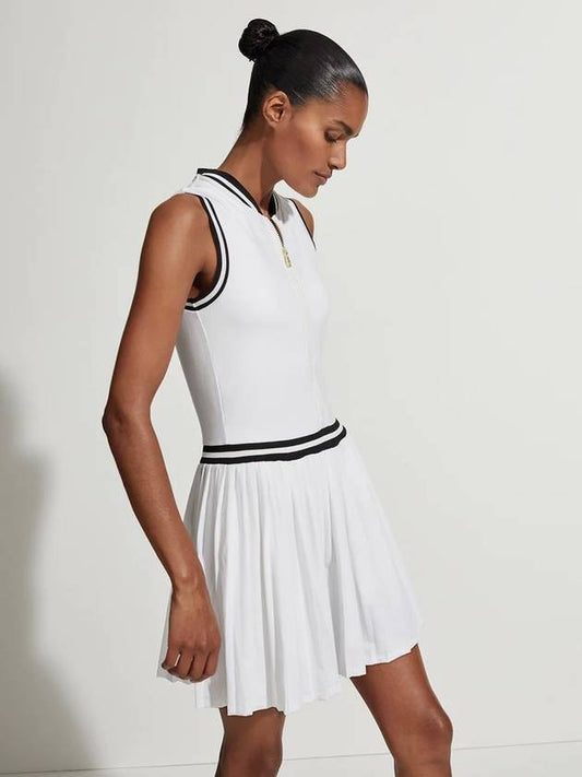 Elgan Short Dress White - VARLEY - BALAAN 2