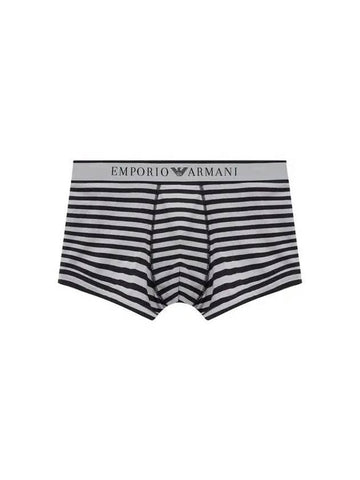 UNDERWEAR Men s Easy Stripe Drawn Black - EMPORIO ARMANI - BALAAN 1