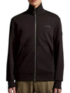 Men's Logo Zip-up Jacket Black - MONCLER - BALAAN 6