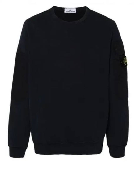 SN Blue sweatshirt with 811563920 V0020 - STONE ISLAND - BALAAN 2