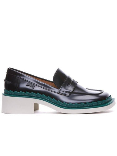 Twins Leather Loafers Black - CAMPER - BALAAN 1