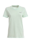 Women's Coral Arrow Print Short Sleeve T-Shirt Mint - OFF WHITE - BALAAN 1