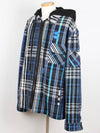 Blue Check Hooded Jacket XL - OFF WHITE - BALAAN 2