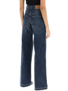 Noldy Denim Wide Jeans Dark Blue - ISABEL MARANT - BALAAN 4