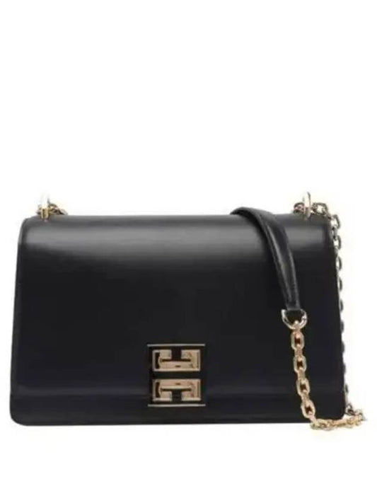 4G Chain Medium Leather Shoulder Bag Black - GIVENCHY - BALAAN 2