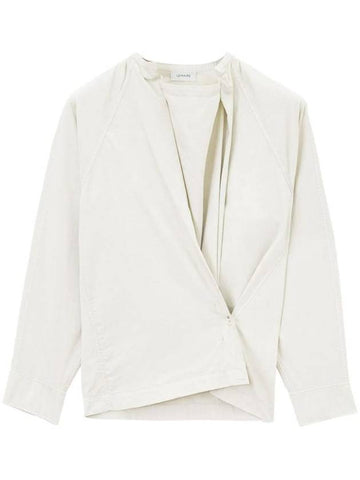 Twist Blouse Ivory - LEMAIRE - BALAAN 1