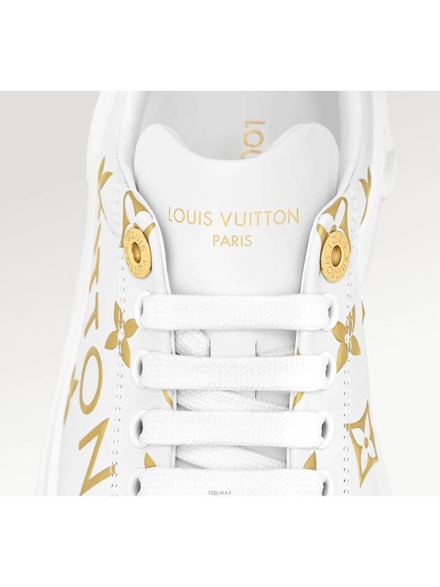 Time Out Low-Top Sneakers Gold - LOUIS VUITTON - BALAAN 4