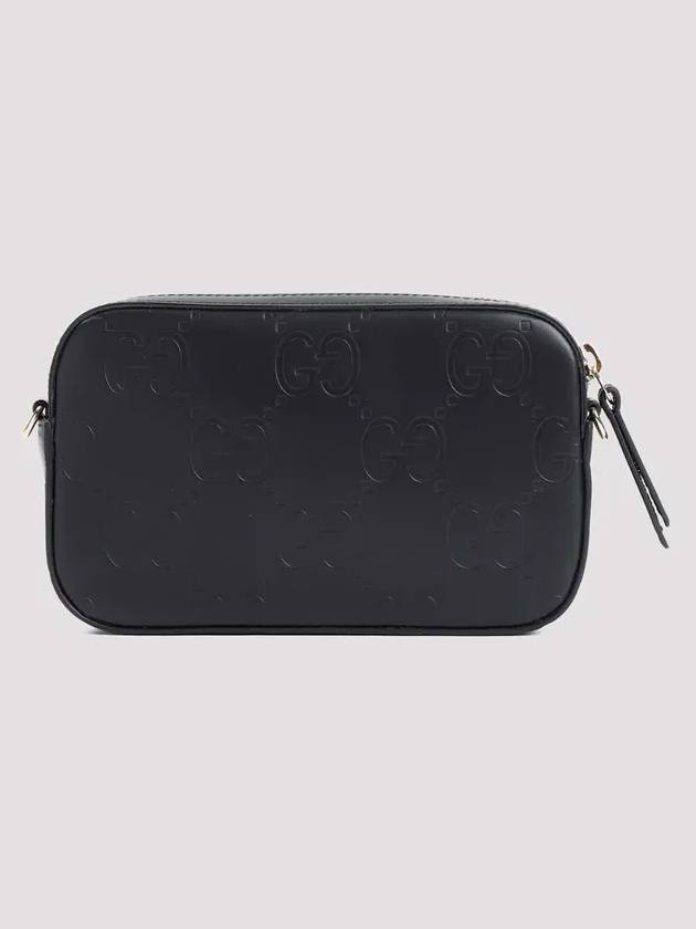 GG Super Mini Shoulder Bag Black - GUCCI - BALAAN 3