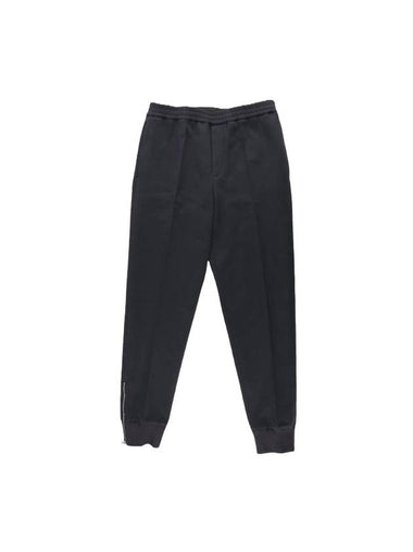 Luxembourg Jogging Track Pants Black - HERMES - BALAAN 1