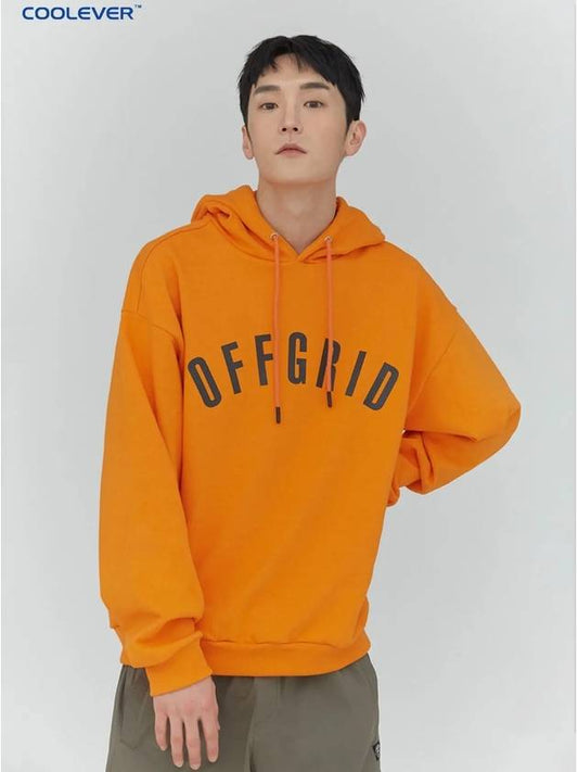 Overfit Pullover Hood Orange - OFFGRID - BALAAN 2