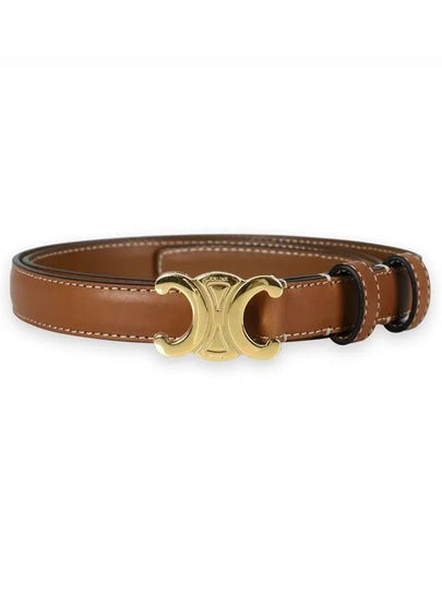 Small Triomphe Belt Tan - CELINE - BALAAN 2