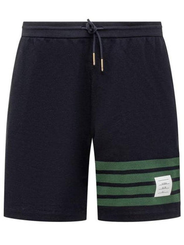 short pants MJQ203AJ0155 415 BLUE - THOM BROWNE - BALAAN 1