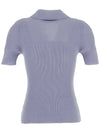 Marina Polo Knit Top Purple - VIVIENNE WESTWOOD - BALAAN 3