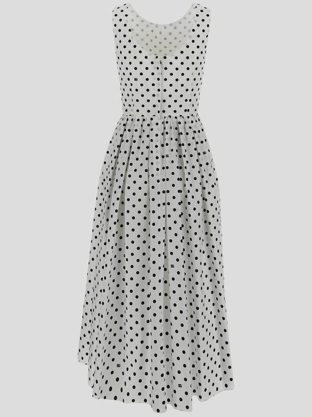 Polka dot midi dress F6JHVTHS5R7 - DOLCE&GABBANA - BALAAN 3