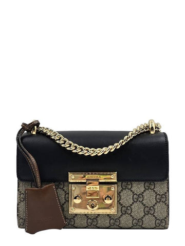 Women s Paddle Lock Supreme Chain Shoulder Bag 4358 - GUCCI - BALAAN 1