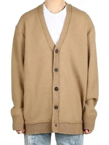 Elbow patch linen cardigan 270065 - MAISON MARGIELA - BALAAN 1