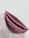 19 Chain Logo Lambskin Card Holder Pink - CHANEL - BALAAN 3