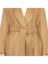 Women's Cles Virgin Wool Single Coat Camel - MAX MARA - BALAAN 11