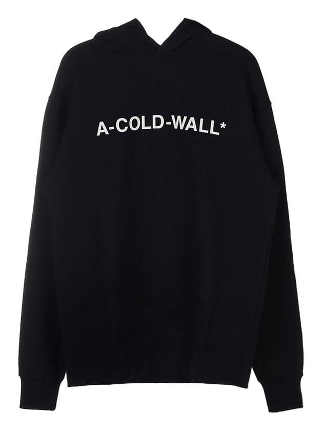 Logo Men's Hoodie ACWMW083 BLACK - A-COLD-WALL - BALAAN 9