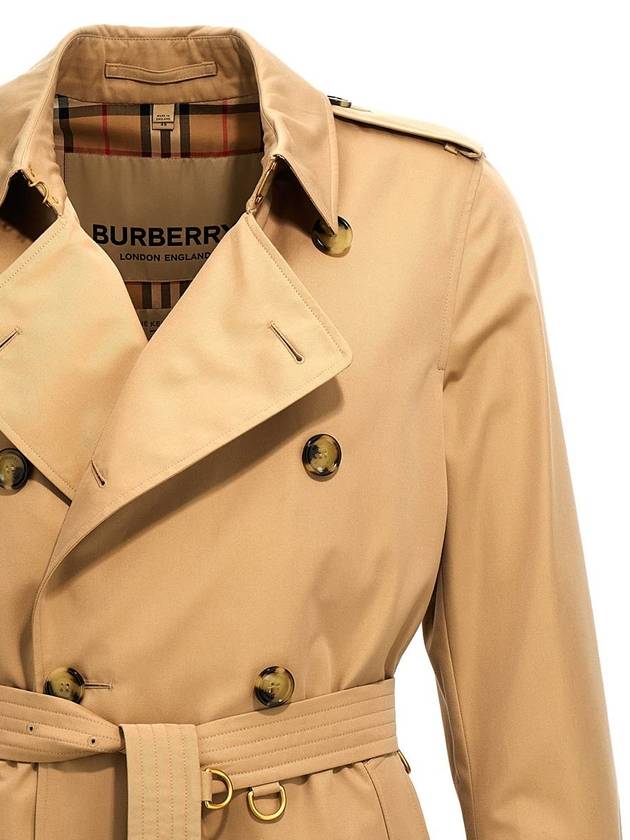 Long Kensington Heritage Trench Coat Honey - BURBERRY - BALAAN 5