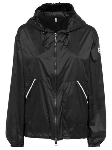 Filiria Zip Up Hoodie Black - MONCLER - BALAAN 1