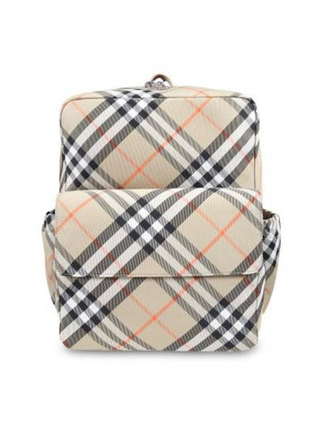 Kids Backpack 8089846 B9368 BEIGE - BURBERRY - BALAAN 1