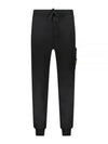 Cotton Fleece Cargo Truck Pants Black - STONE ISLAND - BALAAN 2