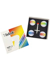 Vista3 Prism 4-ball control tee golf tee set hole-in-one meeting competition print promotional material - VOLVIK - BALAAN 1