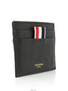 Card wallet three stripe tab pebble grain business MAW031L - THOM BROWNE - BALAAN 3