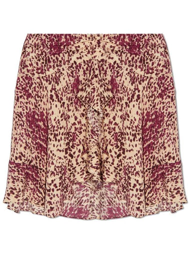 Isabel Marant Silk Skirt Ozany, Women's, Pink - ISABEL MARANT - BALAAN 1