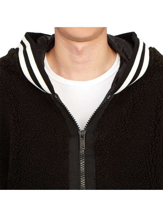 Ashford Zip Up Shearing Jacket Black - MOOSE KNUCKLES - BALAAN 11