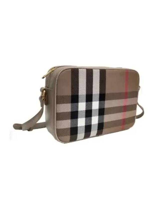 Check Camera Cross Bag Beige - BURBERRY - BALAAN 5