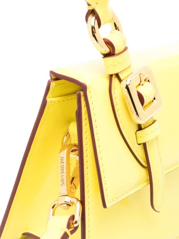 Jacquemus The Medium Chiquito Buckle Hand Mini Bag Yellow - JACQUEMUS - BALAAN 4