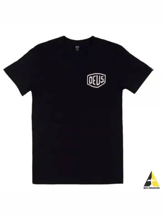 DEUS BIARRITZ ADDRESS TEE T_DMW41808Z BLK Biarritz address tee - DEUS EX MACHINA - BALAAN 1