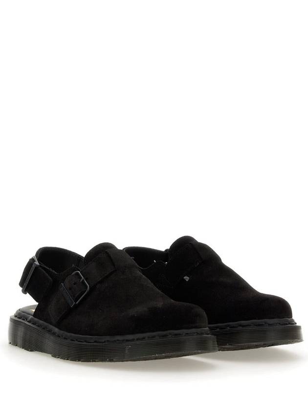 George Repello Suede Sandals Black - DR. MARTENS - BALAAN 4