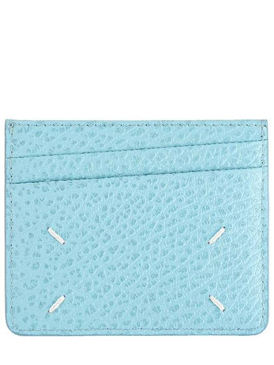 Four Stitch Card Wallet Blue - MAISON MARGIELA - BALAAN 2