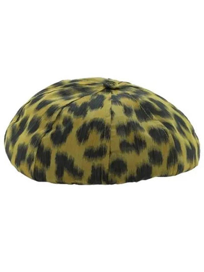 Leopard Men's Beret Yellow - DIOR - BALAAN 2