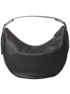 Large Leather Shoulder Bag Black - PRADA - BALAAN 4