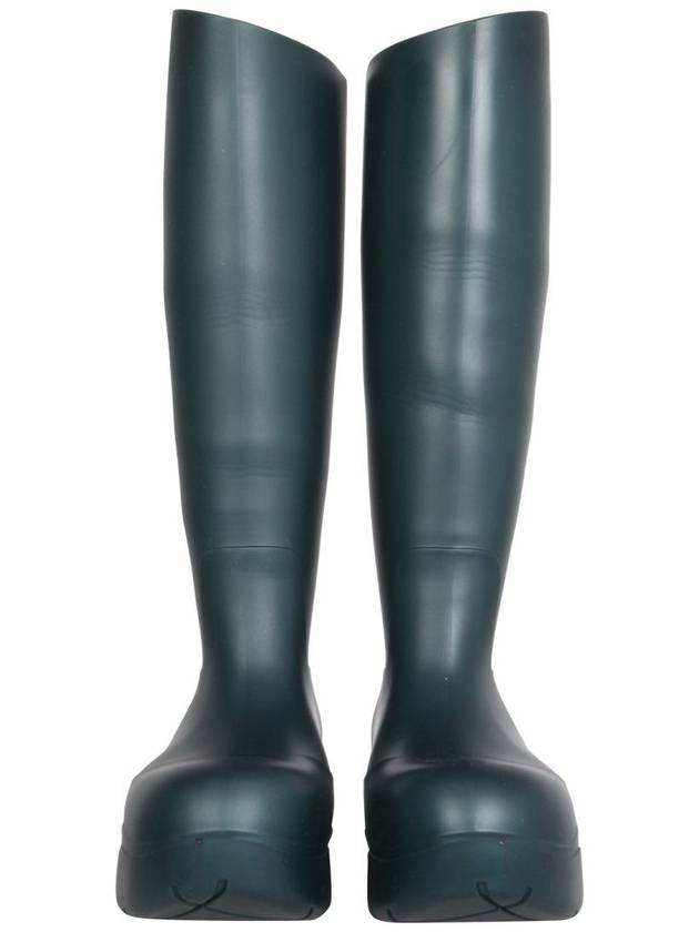 Rubber High Puddle Rain Boots Inkwell - BOTTEGA VENETA - BALAAN 3