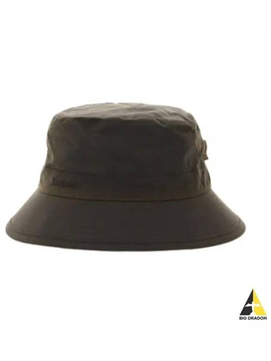 Wax Logo Bucket Hat Olive - BARBOUR - BALAAN 2