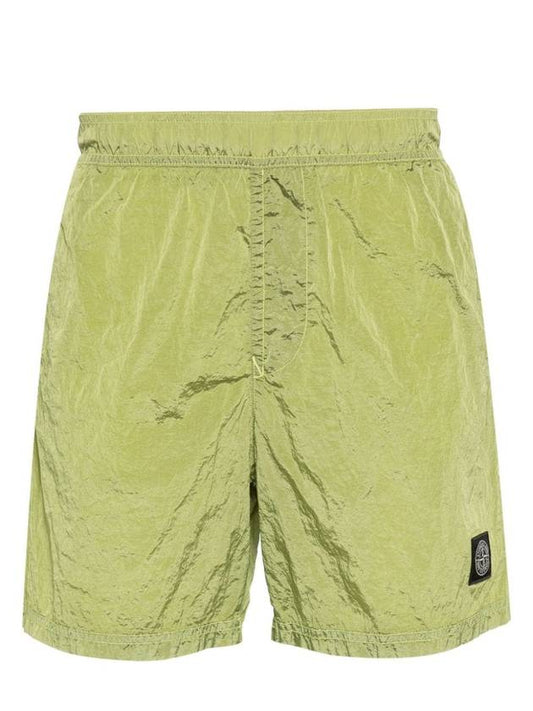 Nylon Metal Swimming Trunk Shorts Lemon - STONE ISLAND - BALAAN 1