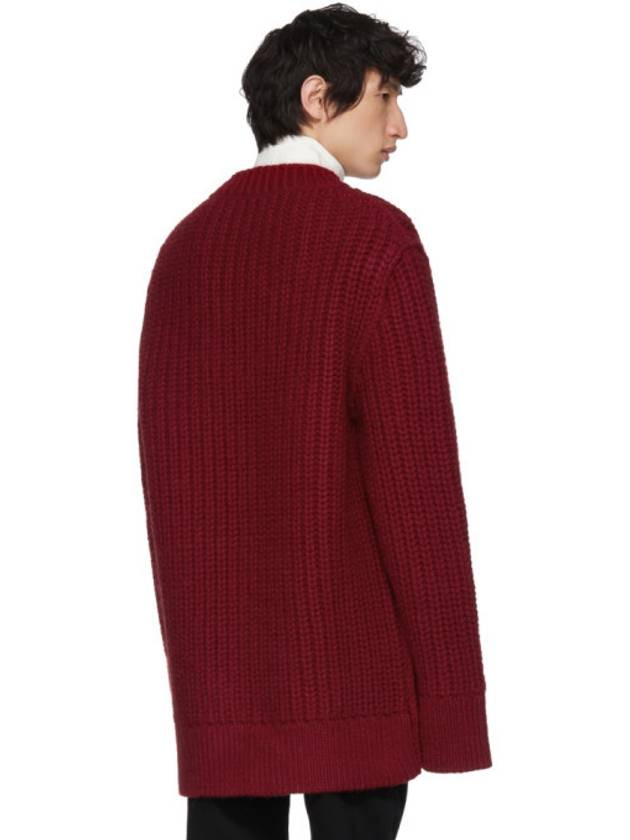 Calvin Klein by Calvin Klein 205W39NYC oversized chunky stripe sweater - RAF SIMONS - BALAAN 3