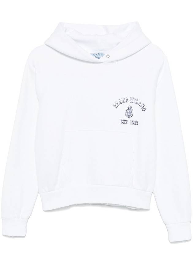 Prada Sweatshirt With Logo - PRADA - BALAAN 1