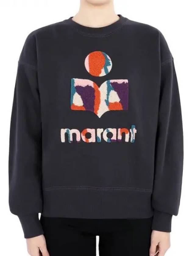 Mobily Logo Sweatshirt Fade Night - ISABEL MARANT - BALAAN 2