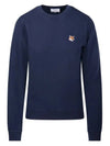 Fox Head Patch Regular Sweatshirt Ink Blue - MAISON KITSUNE - BALAAN 2