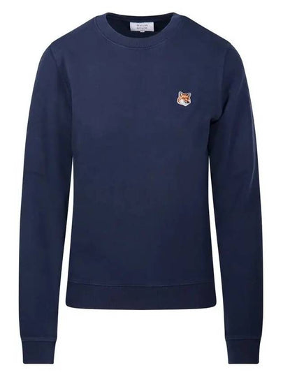 Fox Head Patch Regular Sweatshirt Ink Blue - MAISON KITSUNE - BALAAN 2