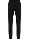 Cuff Mid-Rise Track Pants Black - J.LINDEBERG - BALAAN 1