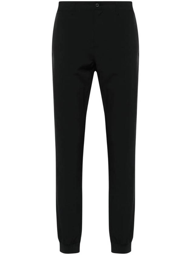 Cuff Mid-Rise Track Pants Black - J.LINDEBERG - BALAAN 1