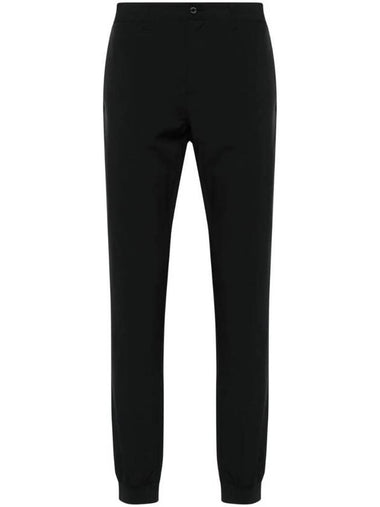 Cuff Mid-Rise Jogger Pants Black - J.LINDEBERG - BALAAN 1