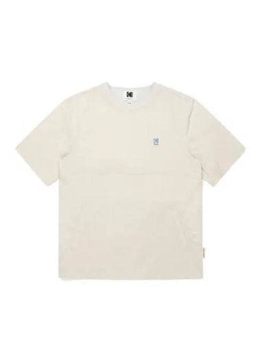 KODAK Apparel Core Woven Short Sleeve T Shirt IVORY - KODO - BALAAN 1